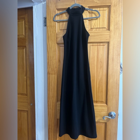 Mango Dresses & Skirts - Elegant Black Halter Dress black small stretchy